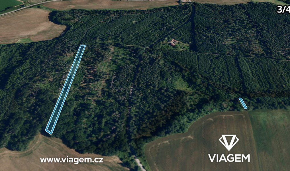 Prodej lesa 4 460 m², Lukovany – náhled fotky 10