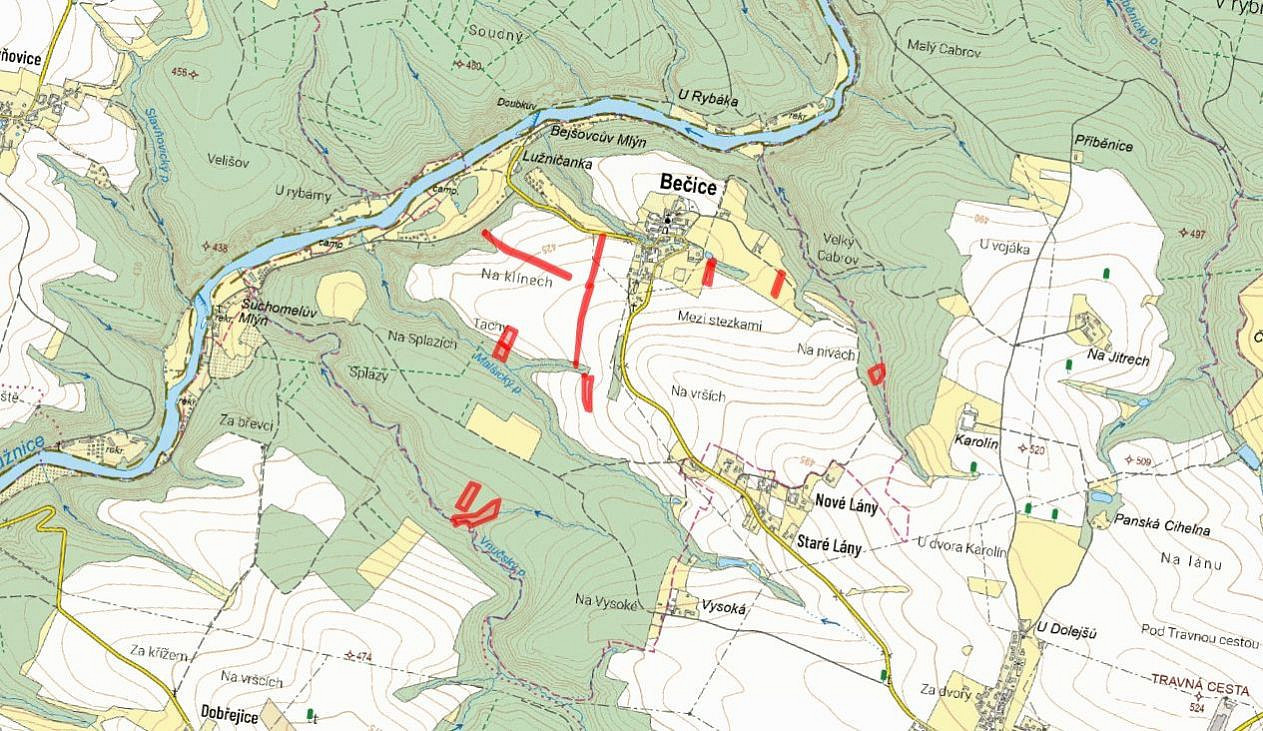 Prodej pole 33 894 m² – pohled 5
