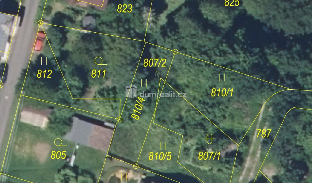 Prodej stavebního pozemku 484 m², Velké Hamry – náhled fotky 3
