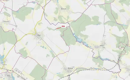 Dražba pozemku 417 m², Borovník