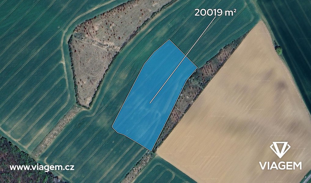 Prodej pole 481 m², Zlobice – náhled fotky 2