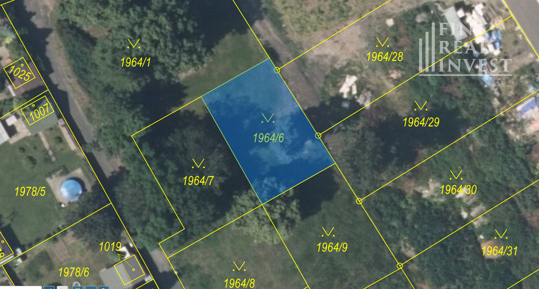 Prodej zahrady 324 m²