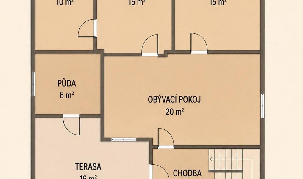 Prodej domu 180 m² s pozemkem 836 m², Kokory – náhled fotky 10