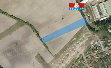 Prodej pole 10 922 m², Živanice - Nerad, okres Pardubice