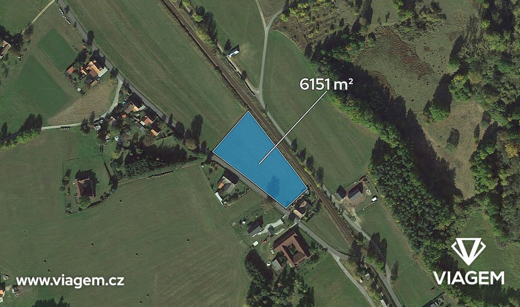 Prodej pole 341 m², Dvory nad Lužnicí – náhled fotky 2
