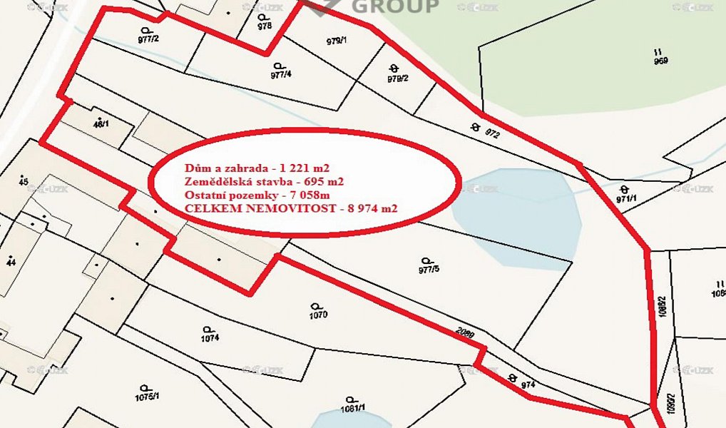 Prodej zemědělského objektu 963 m², Drhovle – náhled fotky 9
