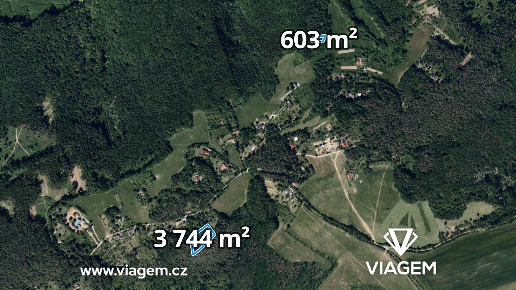 Prodej lesa 4 347 m²