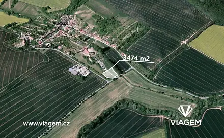 Prodej stavebního pozemku 3 474 m², Kroměříž