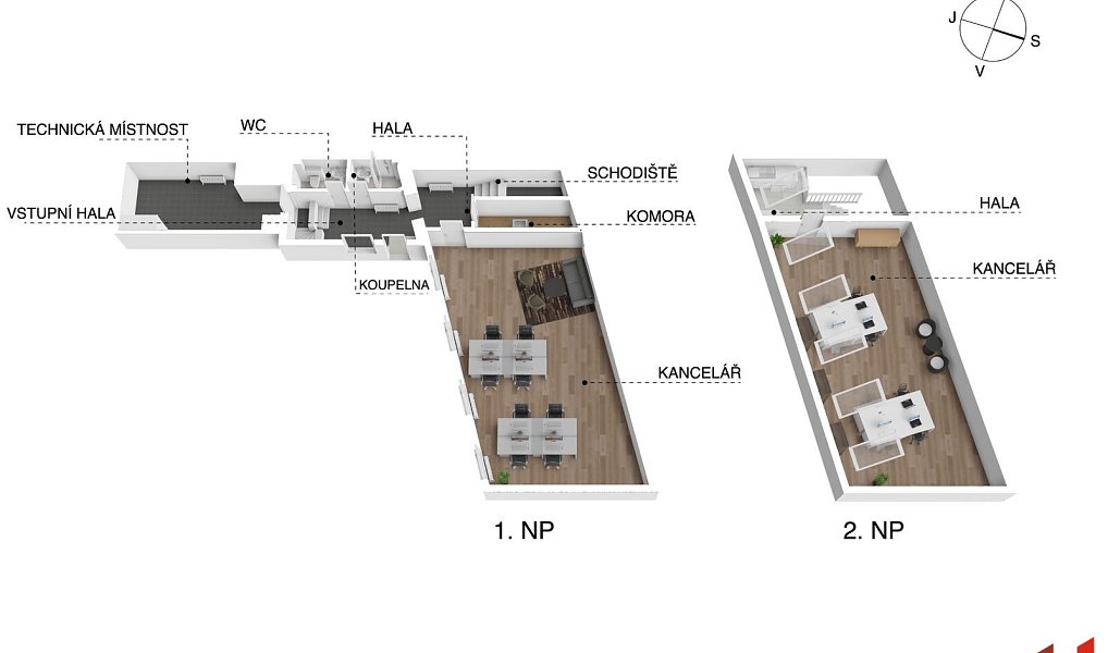 Prodej kanceláře 146 m², Praha – náhled fotky 4