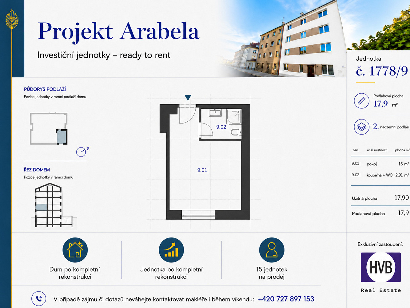Prodej bytu 1+kk 18 m² — photo 3
