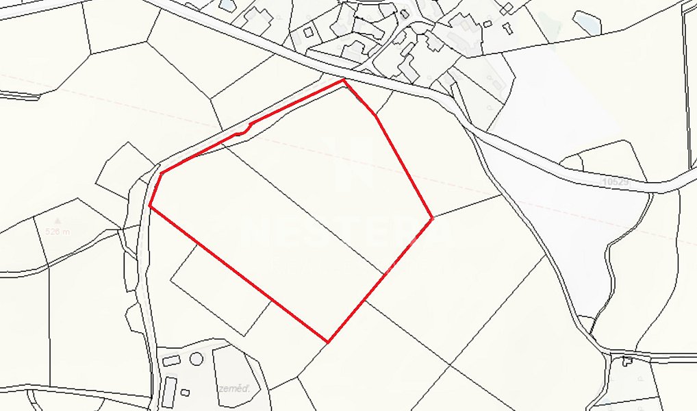 Prodej stavebního pozemku 49 574 m², Nechvalice – náhled fotky 9