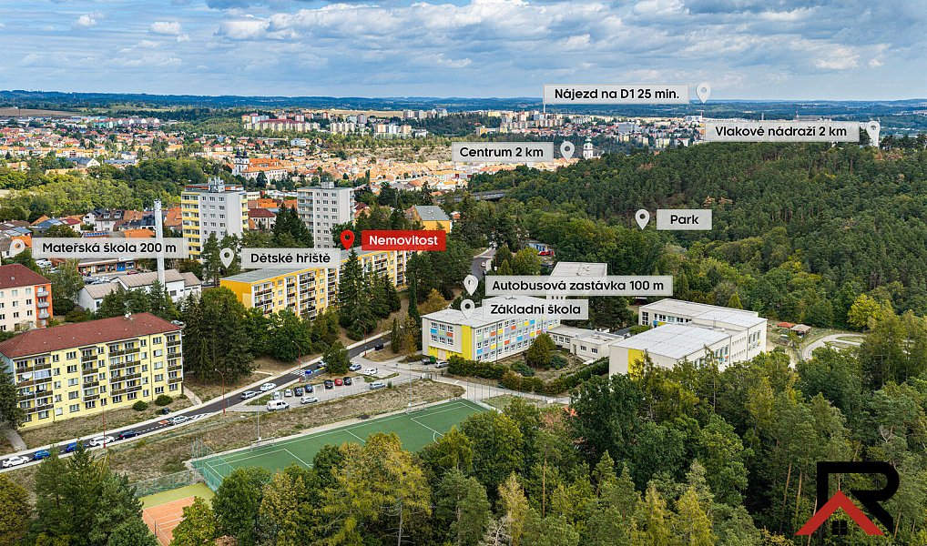Prodej bytu 2+1 50 m², Třebíč – náhled fotky 16