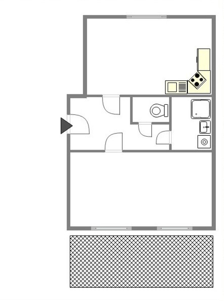 Pronájem provozovny 63 m² pro podnikání – pohled 3