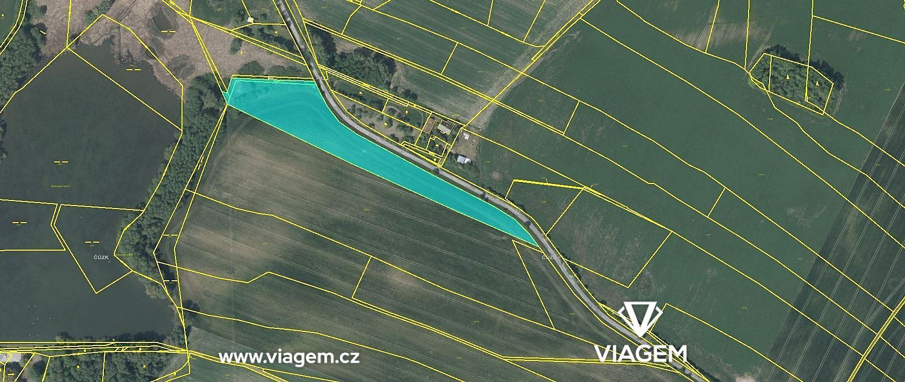 Prodej pole 3 621 m²