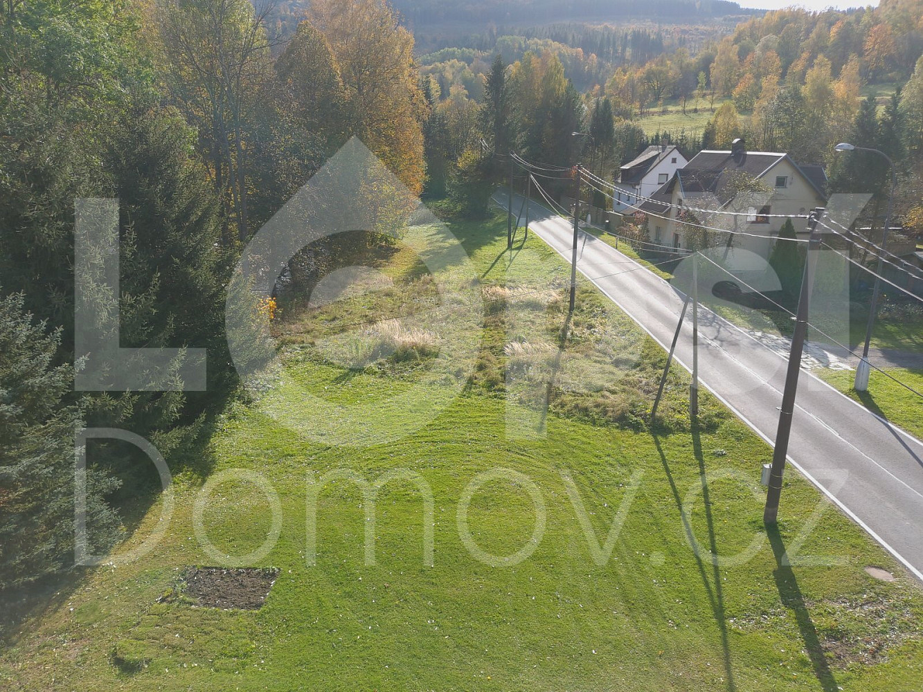 Prodej stavebního pozemku 1005 m². – pohled 3