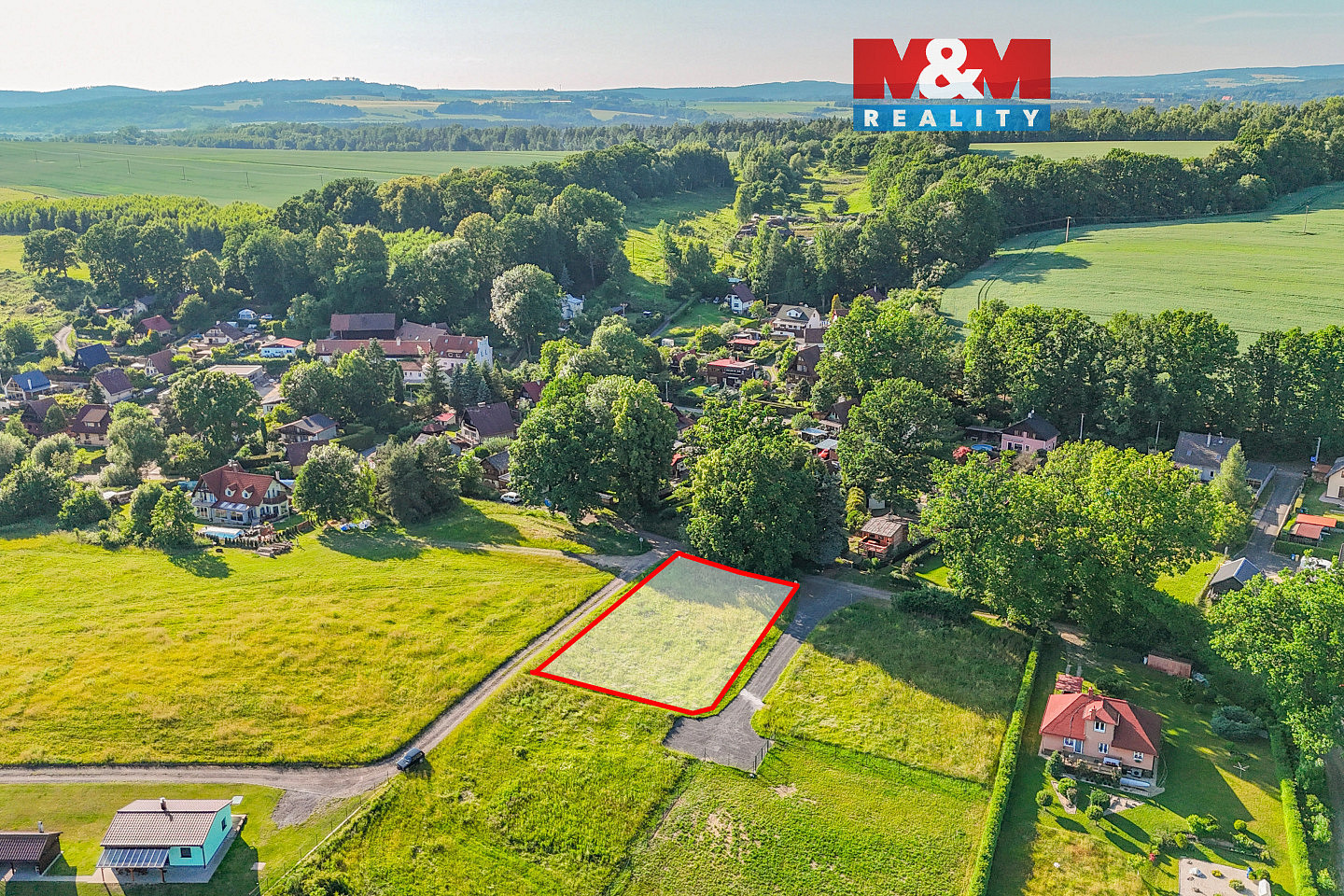 Prodej stavebního pozemku 1 201 m²