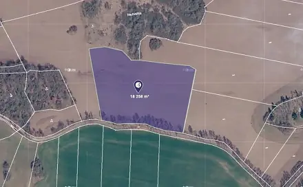 Prodej pole 18 258 m², Petrovice, okres Příbram