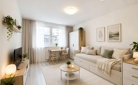 Prodej bytu 1+kk 25 m², Děčínská, Praha 8 - Střížkov