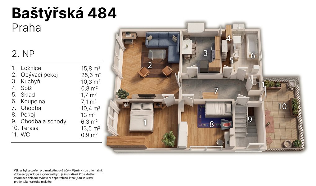 Prodej domu 267 m² s pozemkem 558 m², Praha – náhled fotky 18