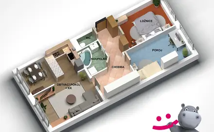 Prodej bytu 3+1 79 m²