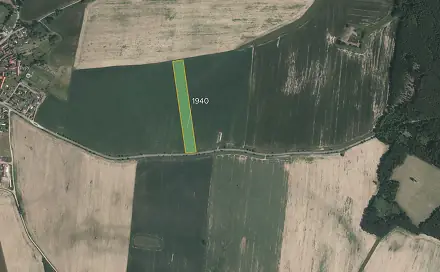 Prodej pole 16 055 m², Zvěrotice, okres Tábor
