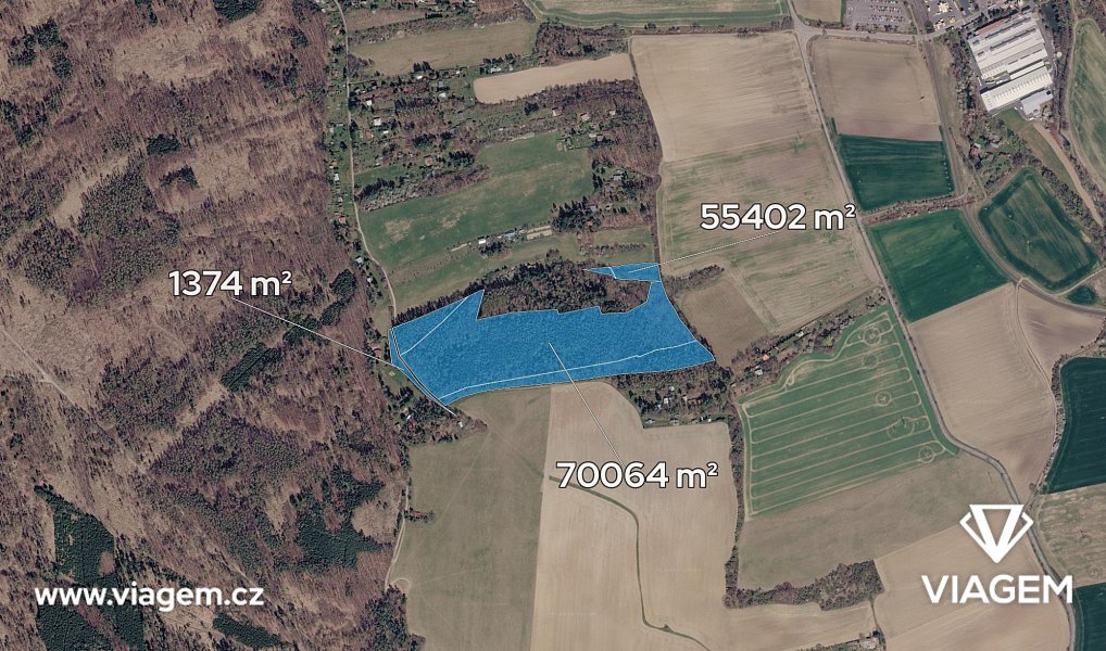 Prodej lesa 4 754 m², Ptení – náhled fotky 2