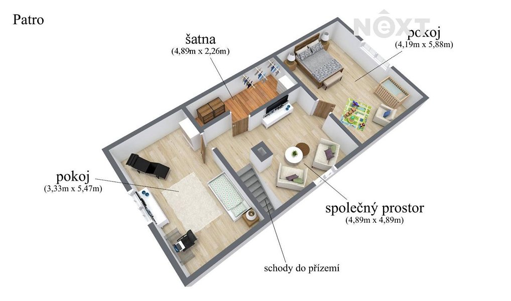 Prodej domu 175 m² s pozemkem 1 232 m², Pnětluky – náhled fotky 3