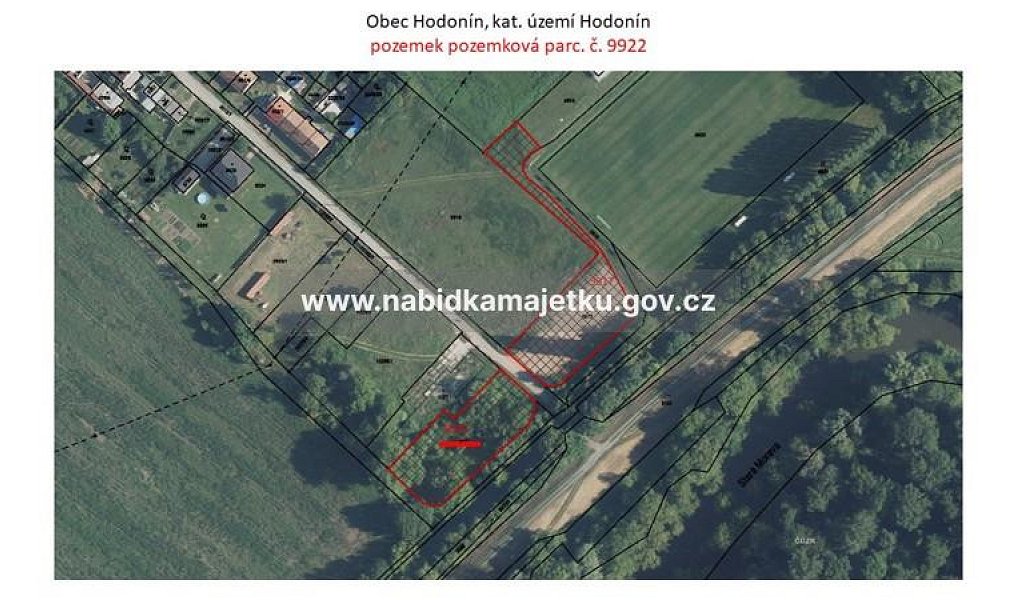 Prodej pozemku 1 510 m², Hodonín – náhled fotky 3