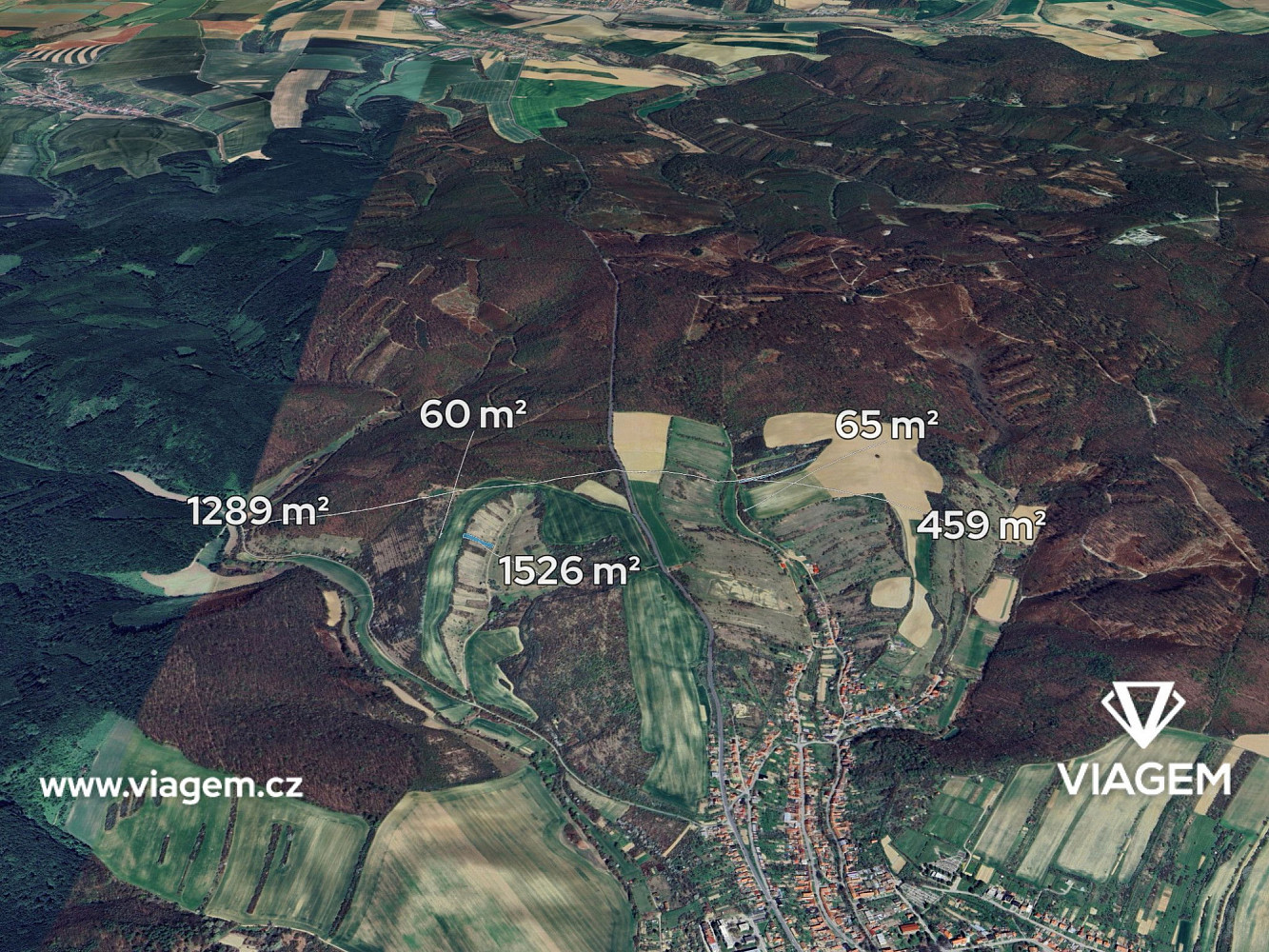 Prodej pole 566 m²