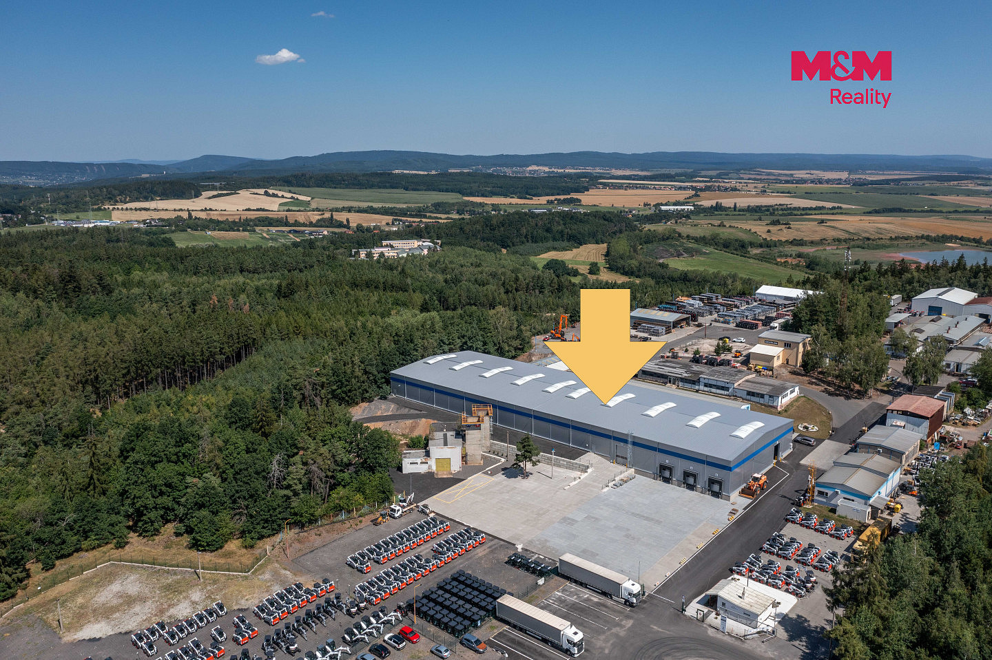 Pronájem skladovacích prostor 3 885 m² – fotografie 3