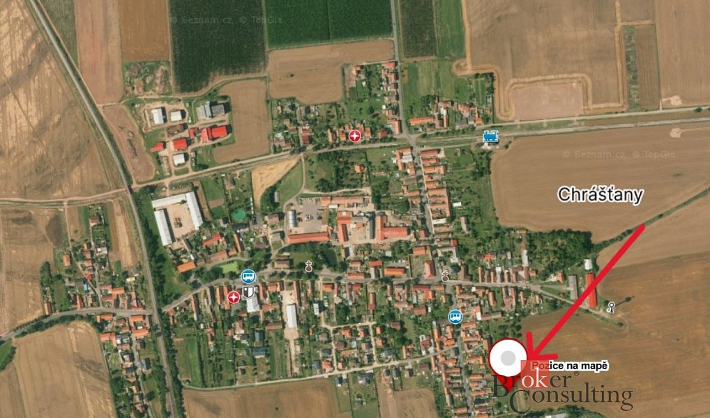 Prodej stavebního pozemku 1 399 m², Chrášťany – náhled fotky 9