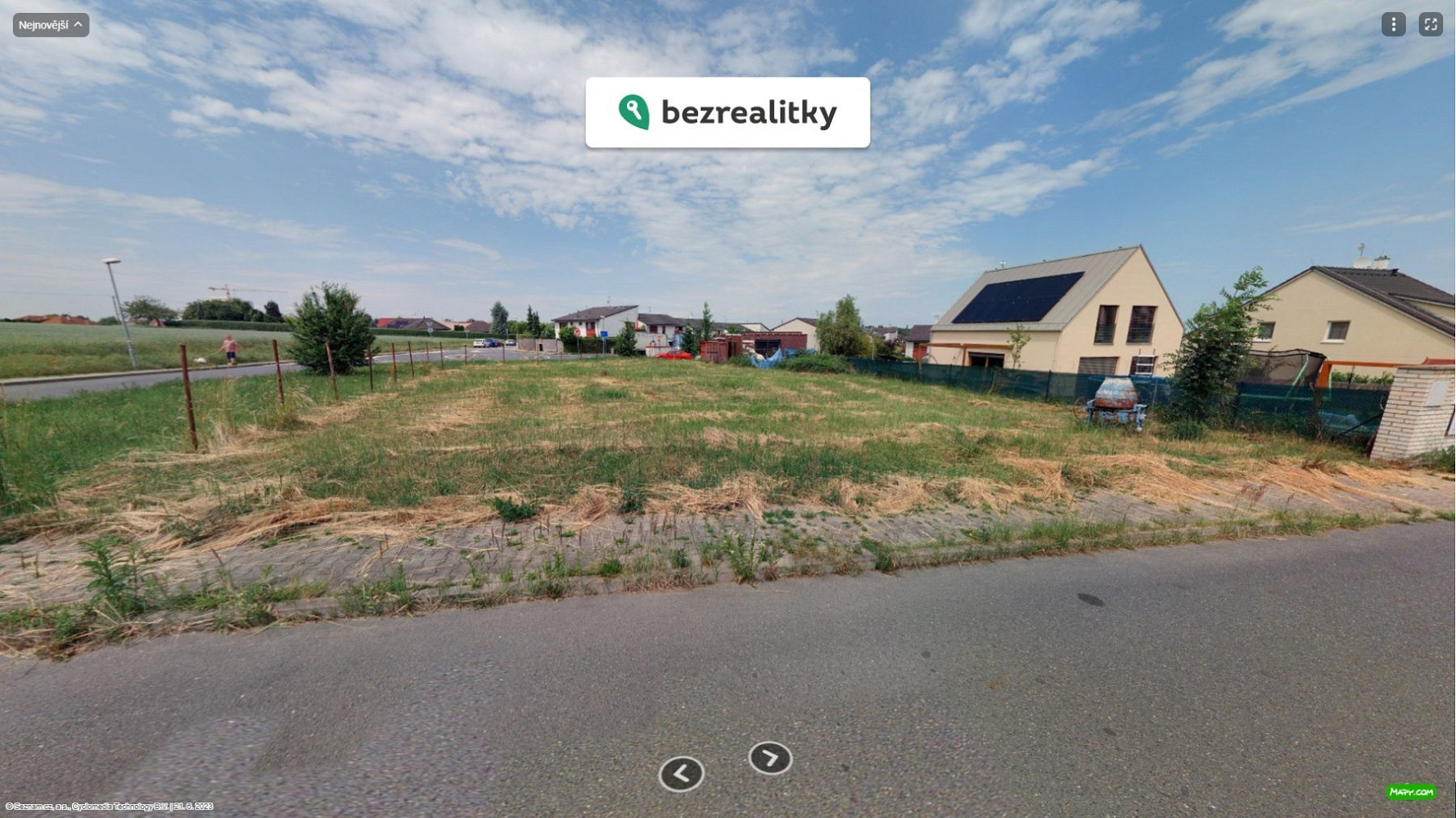 Prodej stavebního pozemku 859 m²