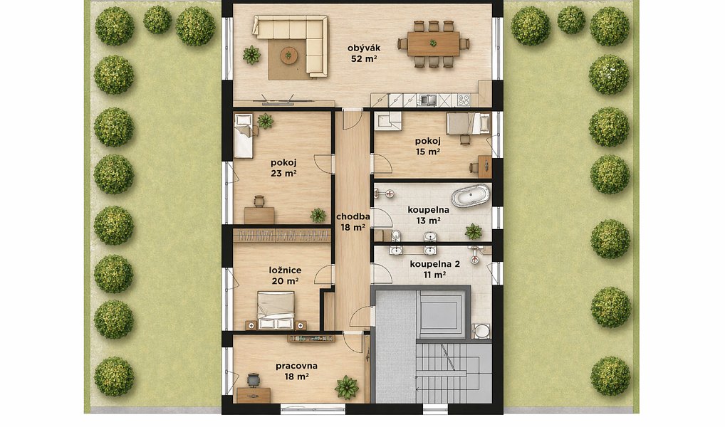 Prodej bytu 5+kk 180 m², Praha – náhled fotky 3