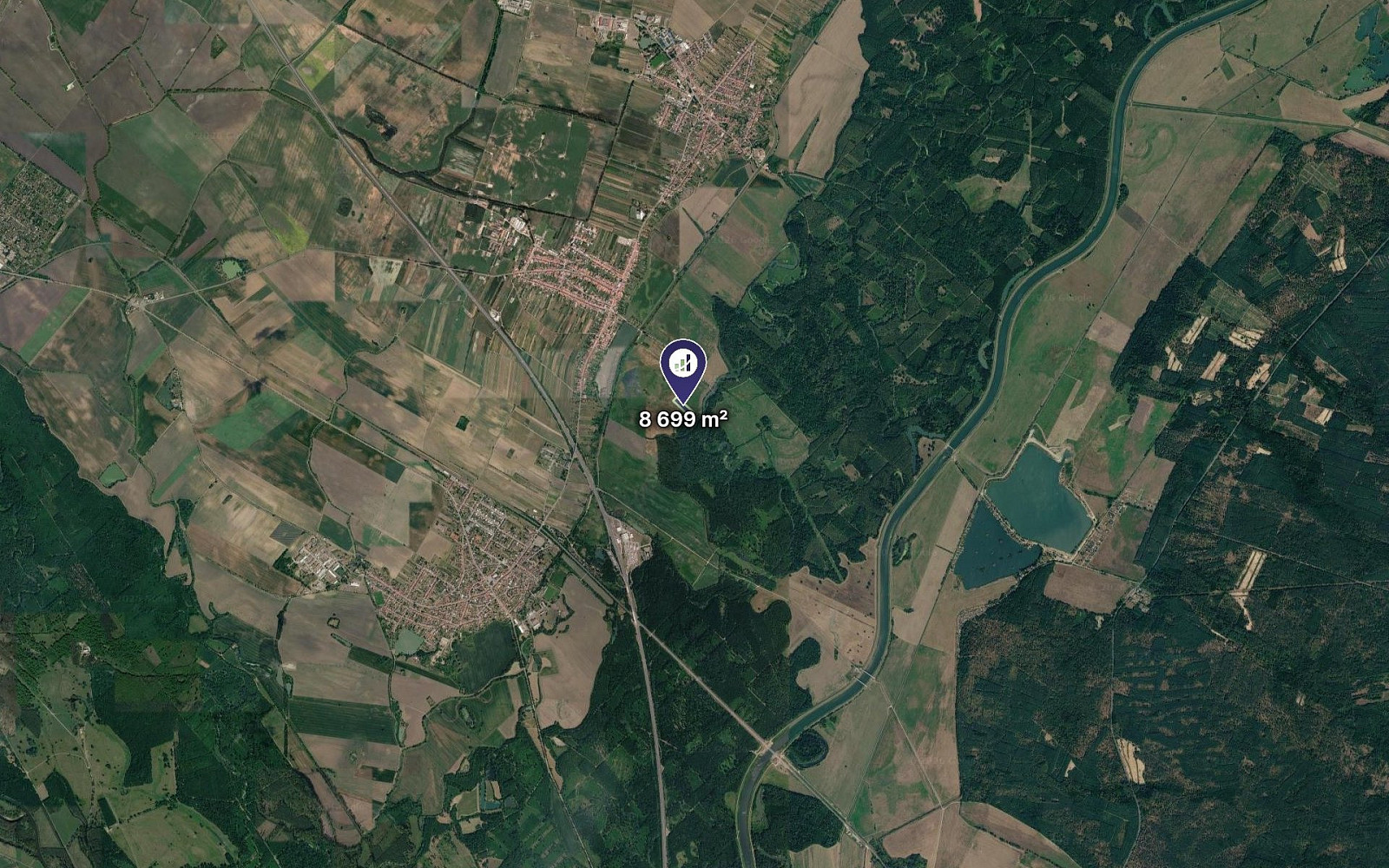 Prodej pole 8 699 m² – fotografie 2