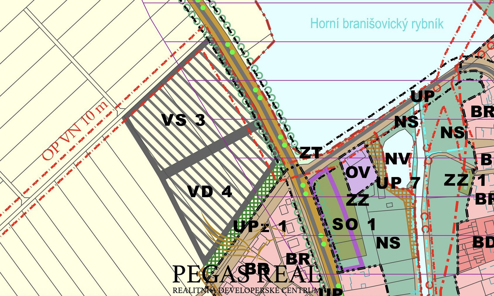 Prodej komerčního pozemku 13 404 m² – fotografie 3