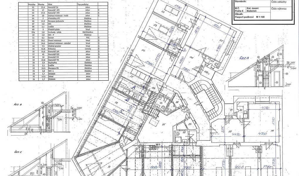 Pronájem kanceláře 100 m², Praha – náhled fotky 18
