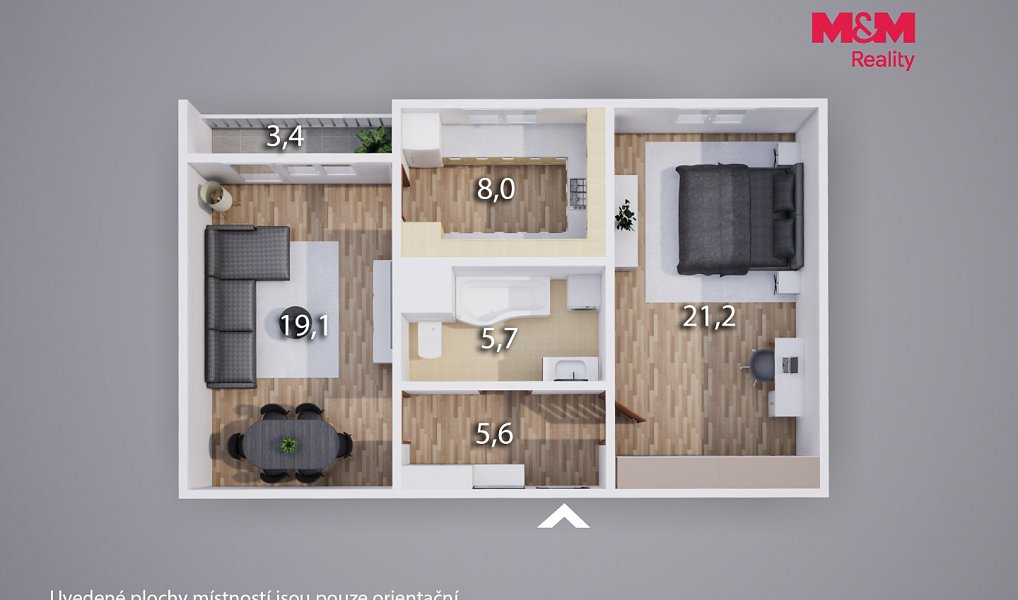 Prodej bytu 2+1 62 m², Ústí nad Labem – náhled fotky 21