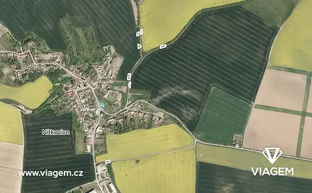 Prodej pole 691 m², Nítkovice, okres Kroměříž