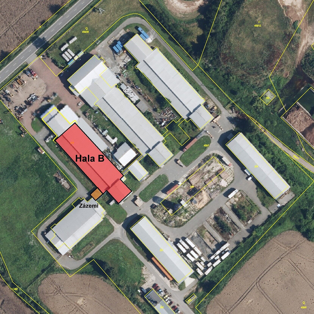 Pronájem skladovacích prostor 1 611 m²