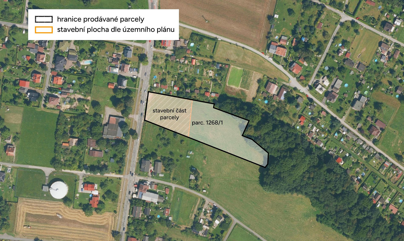 Prodej stavebního pozemku 7 766 m²
