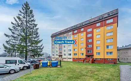 Pronájem bytu 2+1 46 m², Žižkova, Rýmařov, okres Bruntál