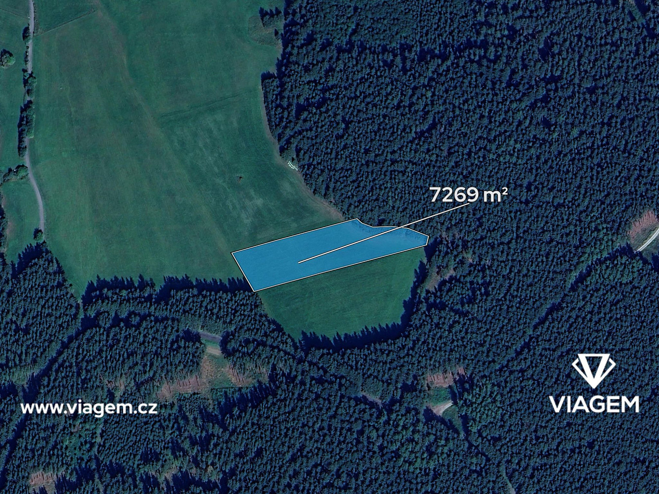 Prodej pole 807 m² – fotografie 2