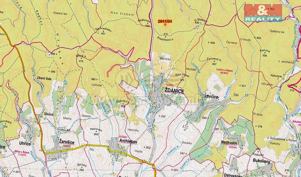 Prodej pozemku 4 431 m², Ždánice – náhled fotky 3