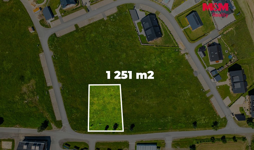 Prodej stavebního pozemku 1 251 m², Červená Voda – náhled fotky 2