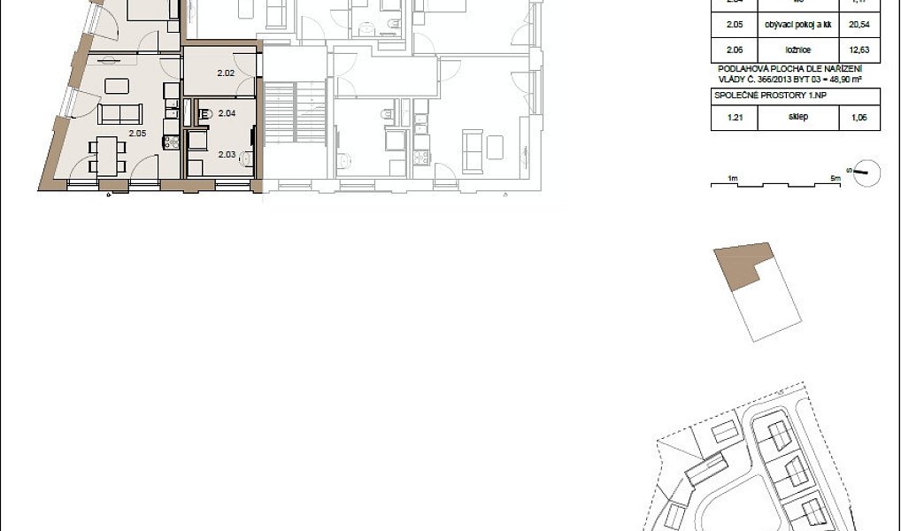 Pronájem bytu 2+kk 47 m², Praha – náhled fotky 8