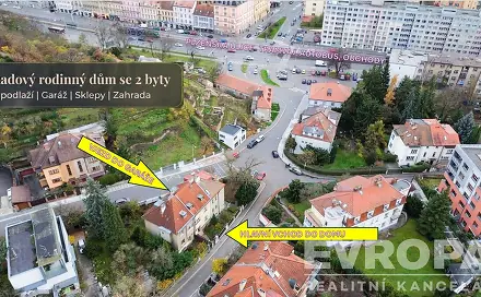 Prodej domu 180 m² s pozemkem 175 m², Ke Klimentce, Praha 5 - Smíchov