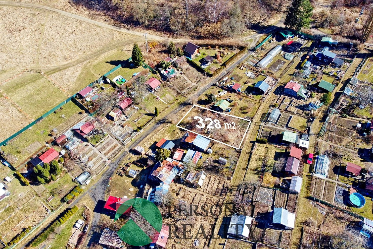 Prodej zahrady 328 m²