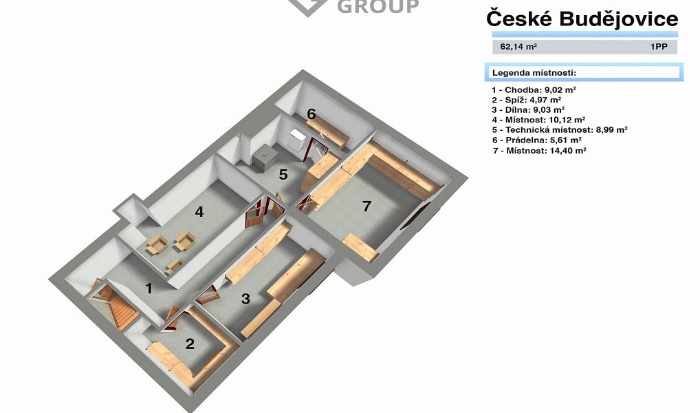 Prodej domu 189 m² s pozemkem 394 m², České Budějovice – náhled fotky 22