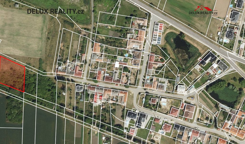 Prodej stavebního pozemku 1 947 m², Hevlín – náhled fotky 4