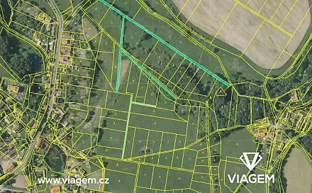 Prodej pole 233 m², Oselce, okres Plzeň-Jih